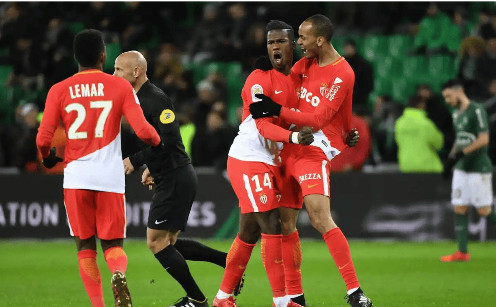 包含摩纳哥客场胜奥赛，豪取三分的词条