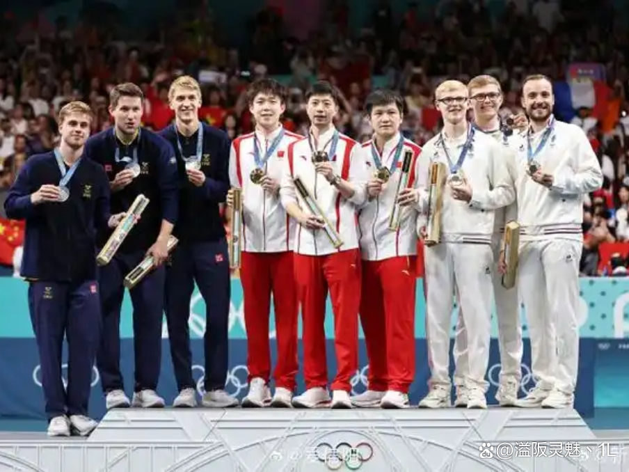 法国乒乓球队鏖战英国乒乓球队，马龙统治全场的简单介绍